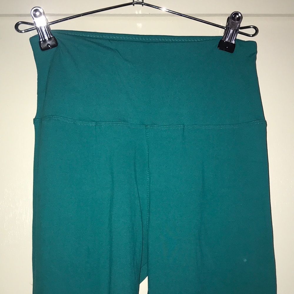 Teal leggings